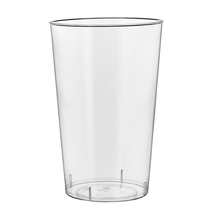 Plastic Cup PS Injection Moulding Clear 500 ml (360 Units)