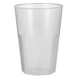 Plastic Cup PP "Deco" Clear 300 ml (30 Units)