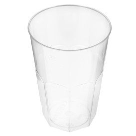 Plastic Cup PS Crystal "Deco" Clear 200 ml (25 Units) 
