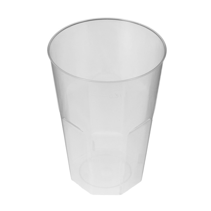 Plastic Cup PP "Deco" Clear 300 ml (450 Units)