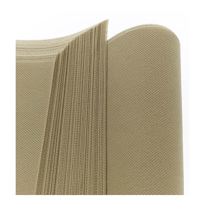 Tablecloth Novotex Non-Woven Cream 100x100cm (150 Units)