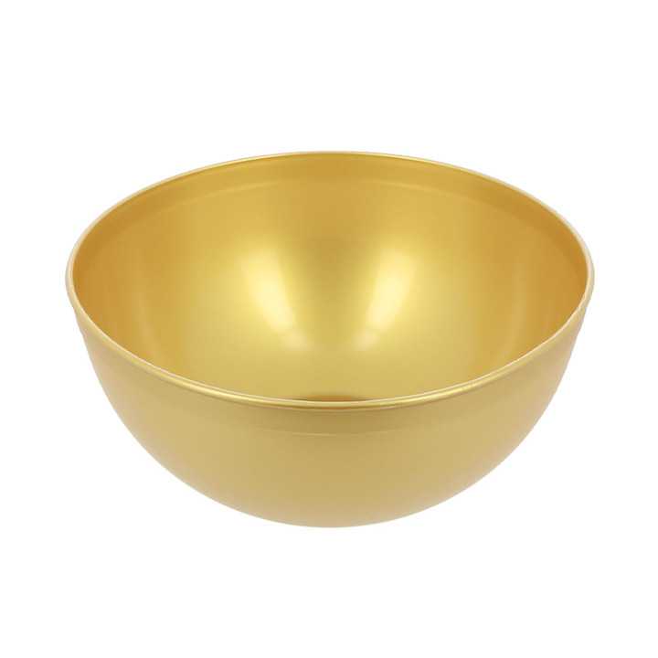 Bowl Reusable Durable PP Mineral Gold 2l Ø20cm (1 Unit)