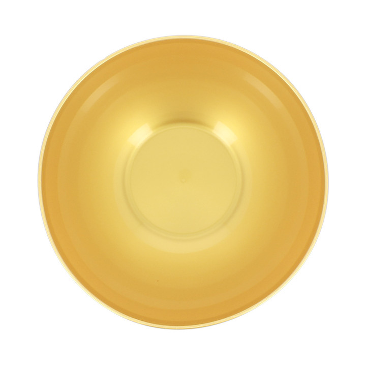 Bowl Reusable Durable PP Mineral Gold 2l Ø20cm (1 Unit)