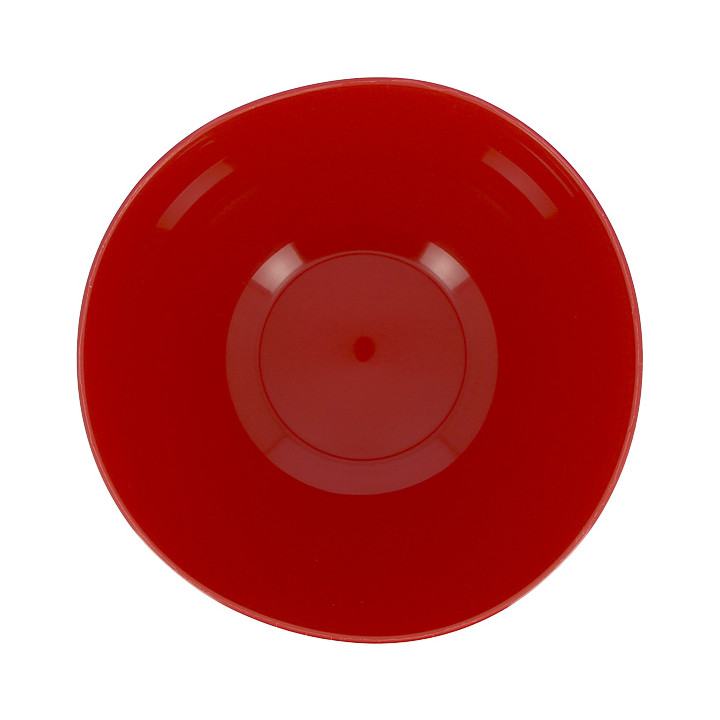 Bowl Reusable Durable PP Mineral Red 2l Ø20cm (1 Unit)
