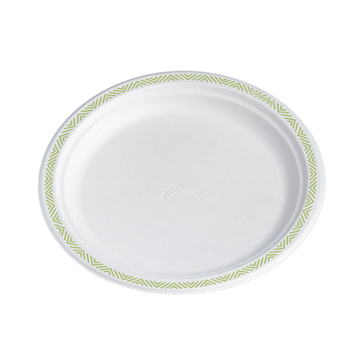 Paper Plate Wood Pulp Chinet Flavour 24 cm (100 Units) 