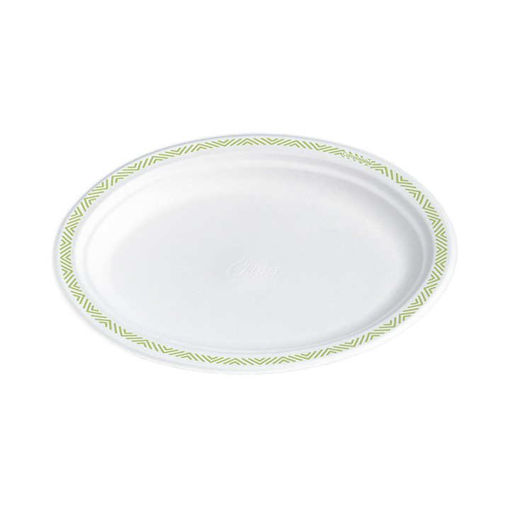 Paper Tray Molded Fiber "Chinet" "Flavour" 26x19 cm (560 Units)