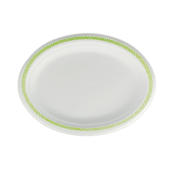 Paper Tray Molded Fiber "Chinet" "Flavour" 26x19 cm (560 Units)