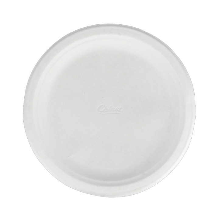 Paper Plate Wood Pulp Chinet White 22 cm (500 Units)