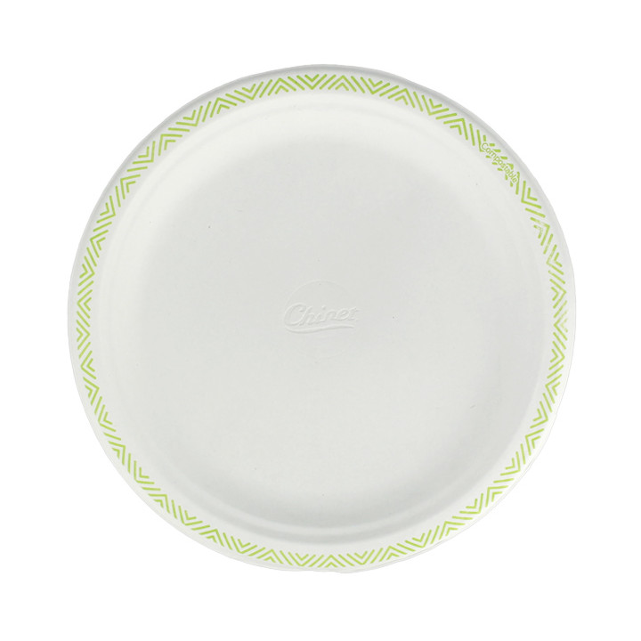 Paper Plate Wood Pulp Chinet Flavour 24 cm (100 Units) 