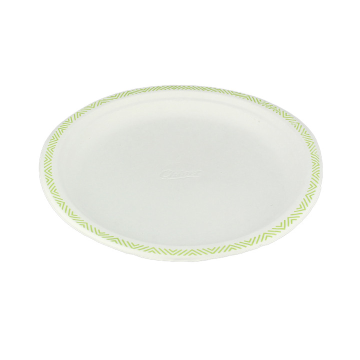 Paper Plate Wood Pulp Chinet Flavour 24 cm (400 Units)