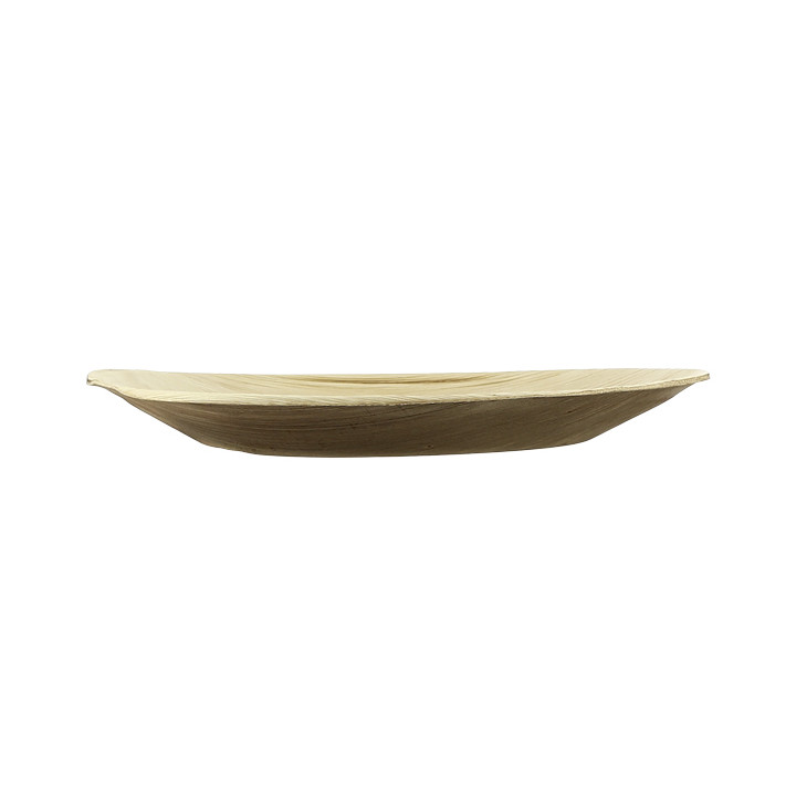 Palm Leaf Tray Oval Shape 30x16cm (25 Units) 