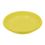 Reusable Plate Deep Economic PS Yellow Ø20,5cm (25 Units) 
