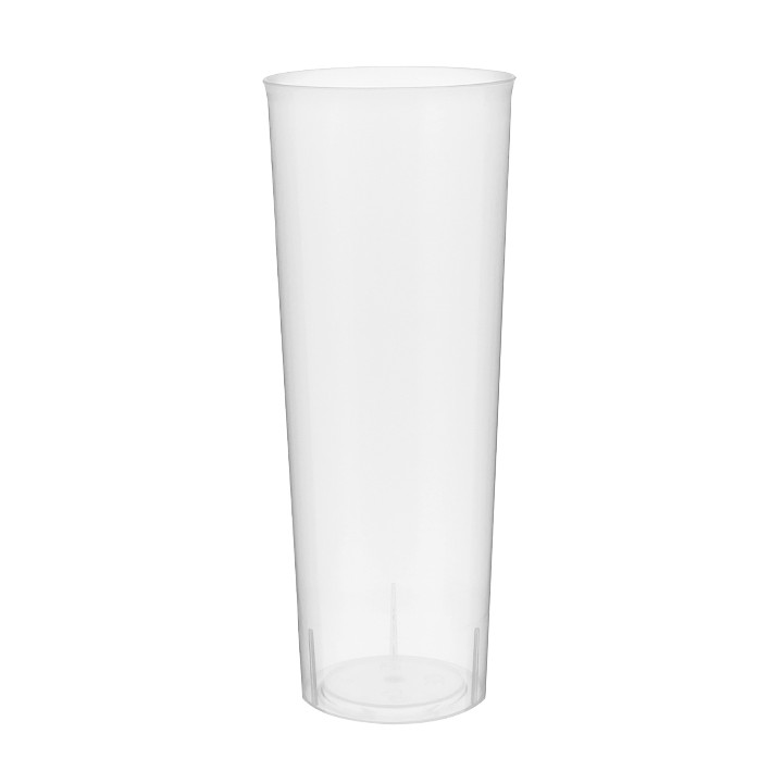 Plastic Collins Glass PP Unbreakable 300 ml (10 Units) 