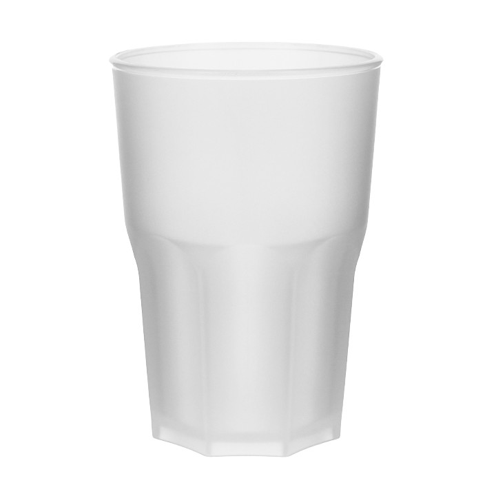 Plastic Cup PP Clear Ø8,5cm 400ml (5 Units) 