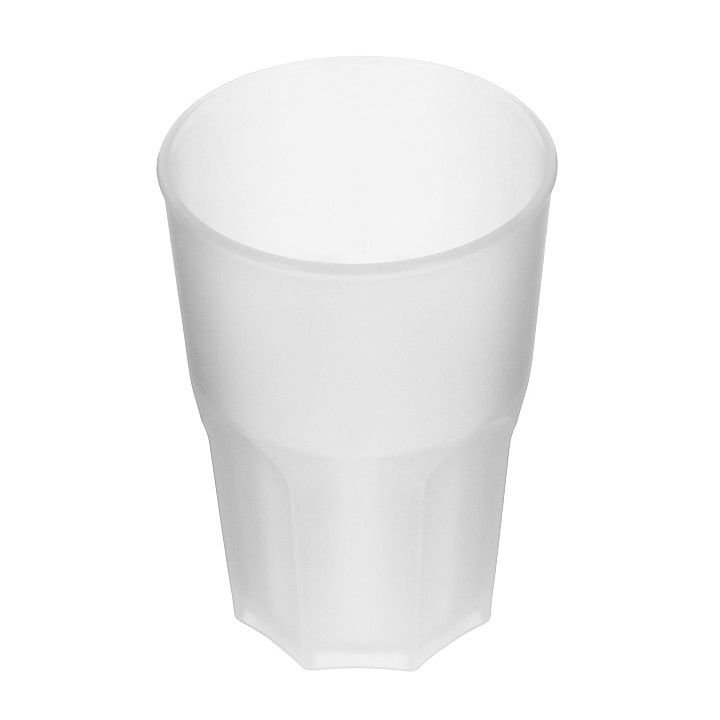 Plastic Cup PP Clear Ø8,5cm 400ml (5 Units) 