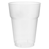 Plastic Pint Glass PP Clear 200 ml (40 Units) 