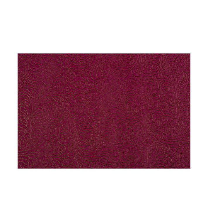 Non-Woven PLUS Tablecloth Burgundy 100x100cm (150 Units) 