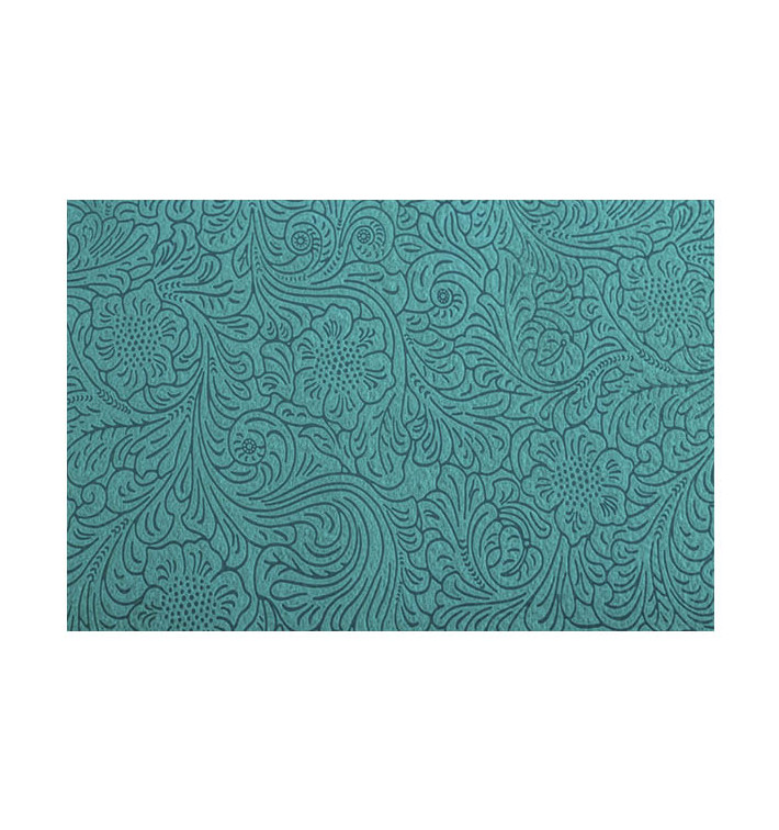 Non-Woven PLUS Tablecloth Turquoise 100x100cm (100 Units) 