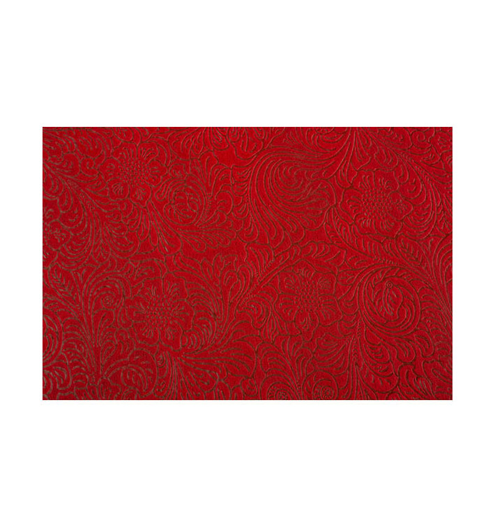 Non-Woven PLUS Tablecloth Red 100x100cm (100 Units) 