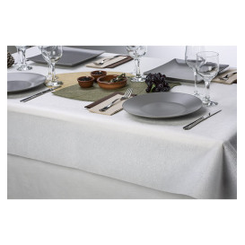 Non-Woven PLUS Tablecloth Roll White 1,2x50m P40cm (1 Unit) 