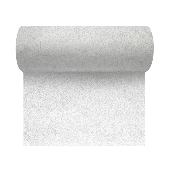 Non-Woven PLUS Tablecloth Roll White 1,2x50m P40cm (1 Unit) 