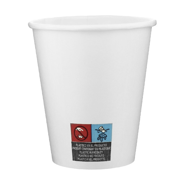 Paper Cup White 9 Oz/280ml Ø8,1cm (600 Units)