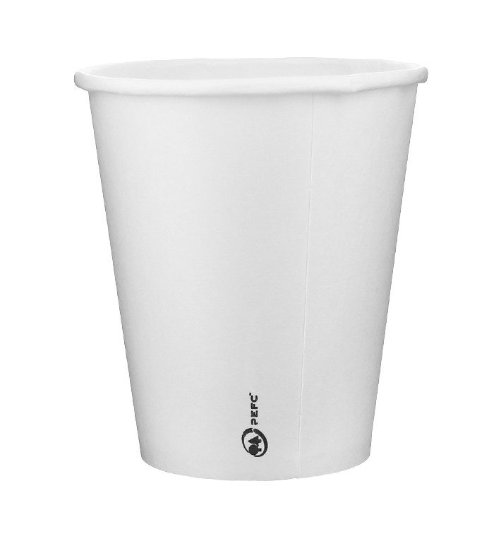 Paper Cup White 9 Oz/280ml Ø8,1cm (600 Units)