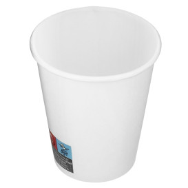 Paper Cup White 9 Oz/280ml Ø8,1cm (50 Units) 