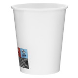 Paper Cup White 6Oz/180ml Ø7,0cm (50 Units)  