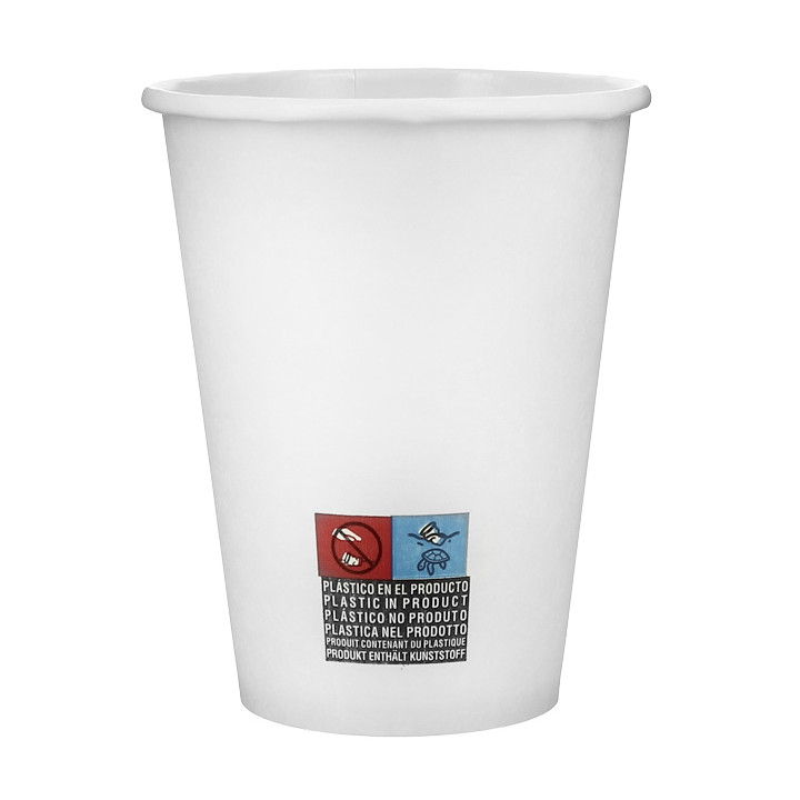 Paper Cup White 12 Oz/360ml Ø8,9cm (40 Units)