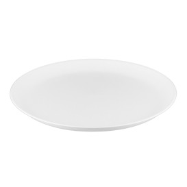 Reusable Plate Durable Mineral-Filled PP White Ø27,4cm (1 Unit)