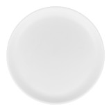 Reusable Plate Durable PP Mineral White Ø23,5cm (6 Units)