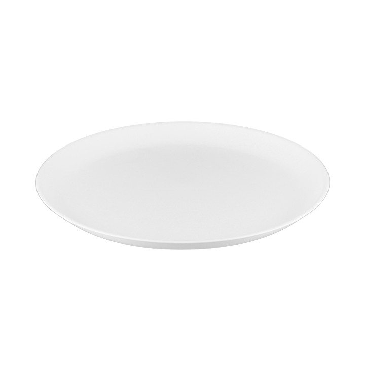 Reusable Plate Durable PP Mineral White Ø23,5cm (54 Units)