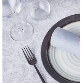 Non-Woven Tablecloth Roll 1,2x50m "Mandala" Grey 50g/m² P40cm (4 Units)