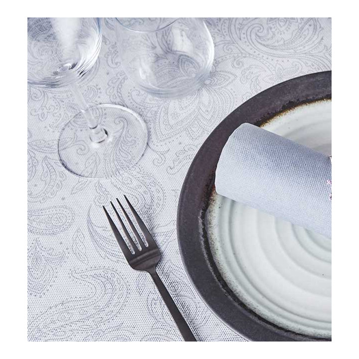 Non-Woven Tablecloth Roll 1,2x50m "Mandala" Grey 50g/m² P40cm (4 Units)