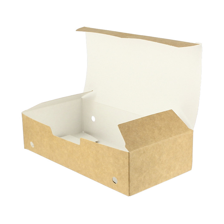 Paper Take-Out Box Large size Kraft 2,00x1,00x0,50,m (25 Units)