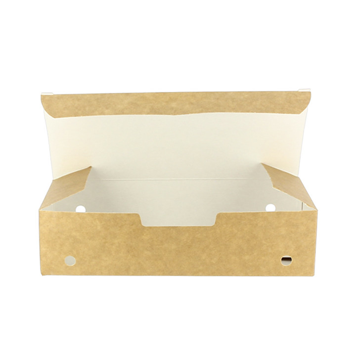 Paper Take-Out Box Large size Kraft 2,00x1,00x0,50,m (25 Units)