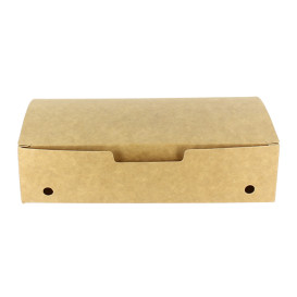 Paper Take-Out Box Large size Kraft 2,00x1,00x0,50,m (375 Units)