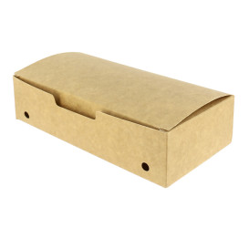 Paper Take-Out Box Large size Kraft 2,00x1,00x0,50,m (375 Units)