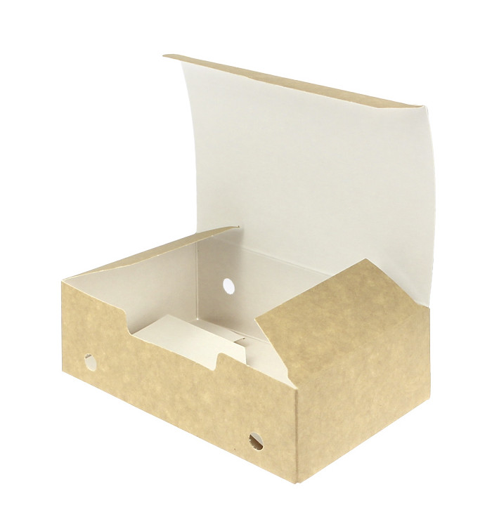 Paper Take-Out Box Medium size Kraft 1,45x0,90x45cm (450 Units)