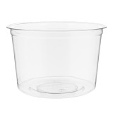 Tub Deli Container PLA Clear Compostable 470ml (50 Units) 