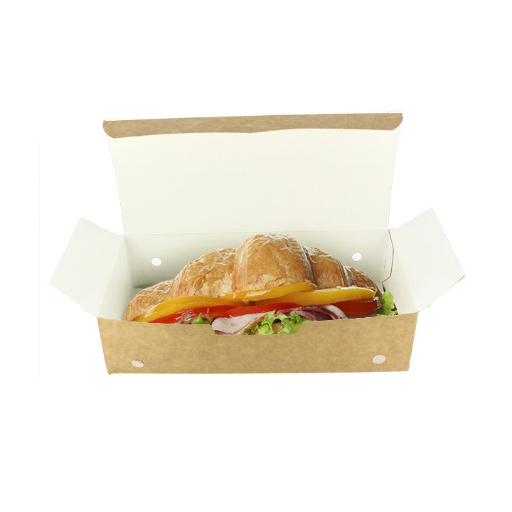 Paper Take-Out Box Large size Kraft 2,00x1,00x0,50,m (25 Units)