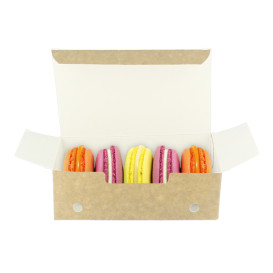 Paper Take-Out Box Medium size Kraft 1,45x0,90x0,45,m (25 Units)