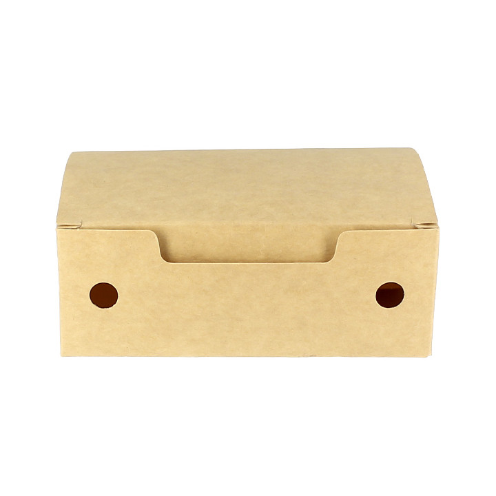 Paper Take-Out Box Small size Kraft 1,15x0,72x0,43cm (25 Units)