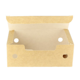 Paper Take-Out Box Medium size Kraft 1,45x0,90x0,45,m (25 Units)