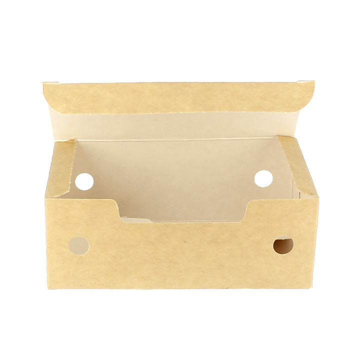 Paper Take-Out Box Medium size Kraft 1,45x0,90x0,45,m (25 Units)