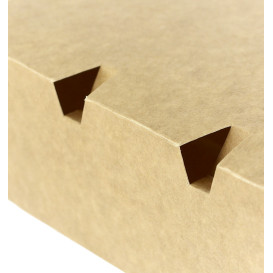 Paper Take-Out Box Kraft 16,5x7,5x6cm (600 Units)