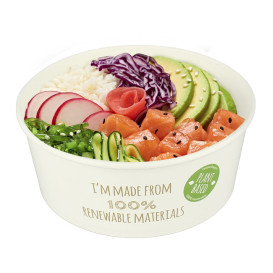 Ensaladera de cart&oacute;n