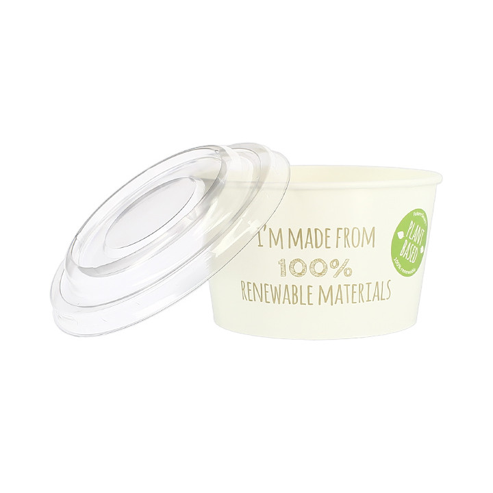 Paper Lid for Salad Bowl Ø13,1cm (720 Units)