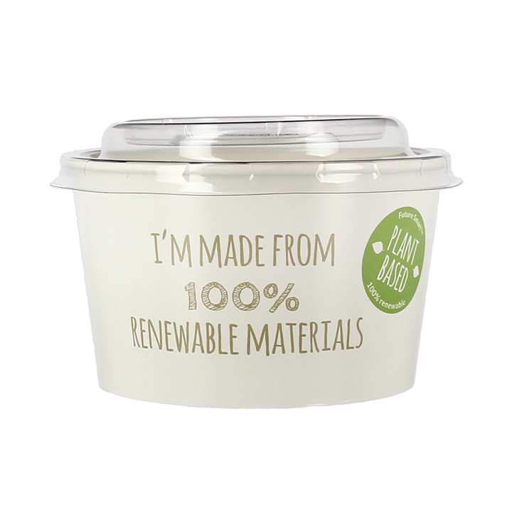 Paper Lid for Salad Bowl Ø13,1cm (720 Units)